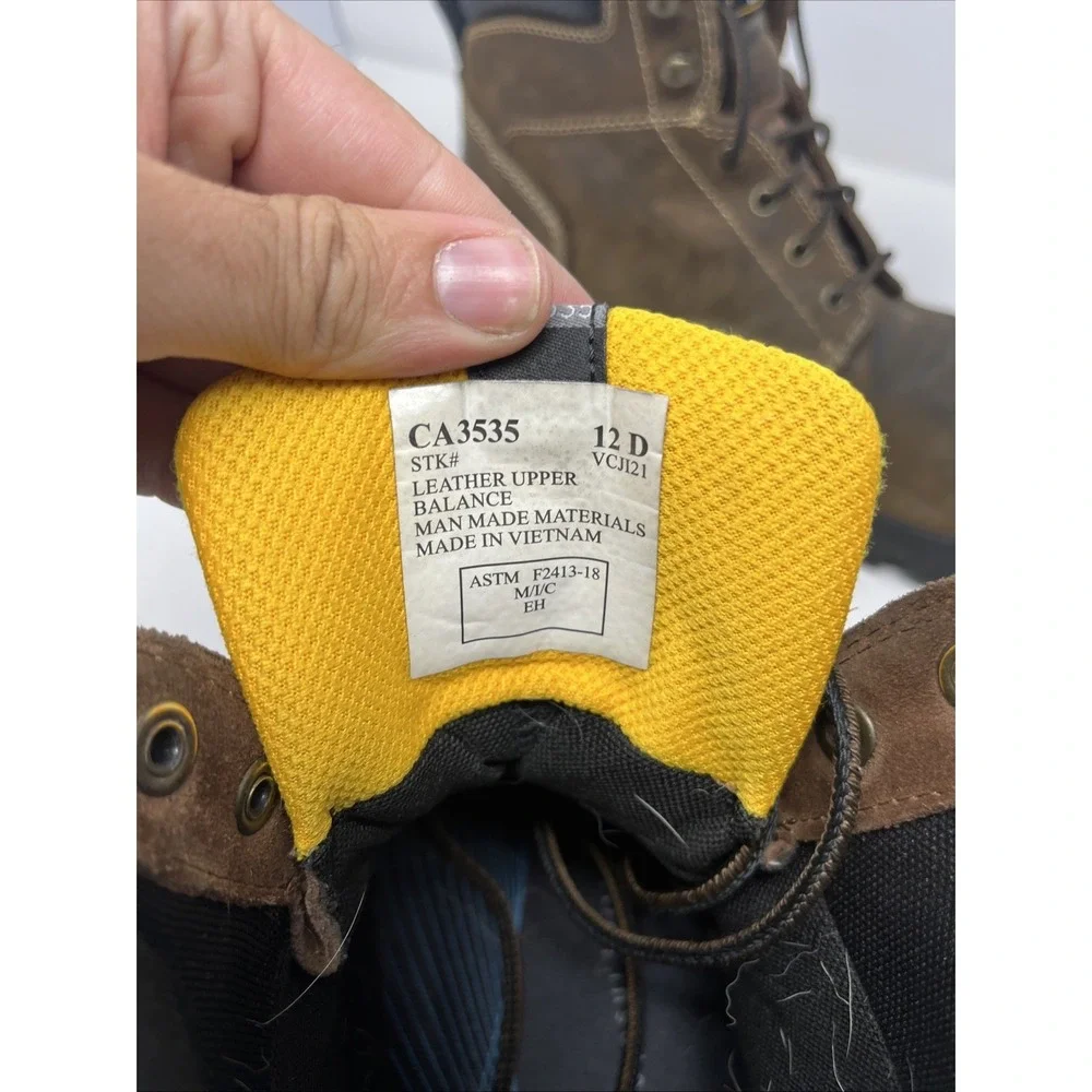 CA3535 Carolina Men's Waterproof Insulated Composite Toe Dark Brown‎ Size 12D